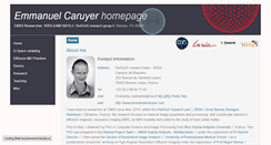 Desktop Screenshot of emmanuelcaruyer.com